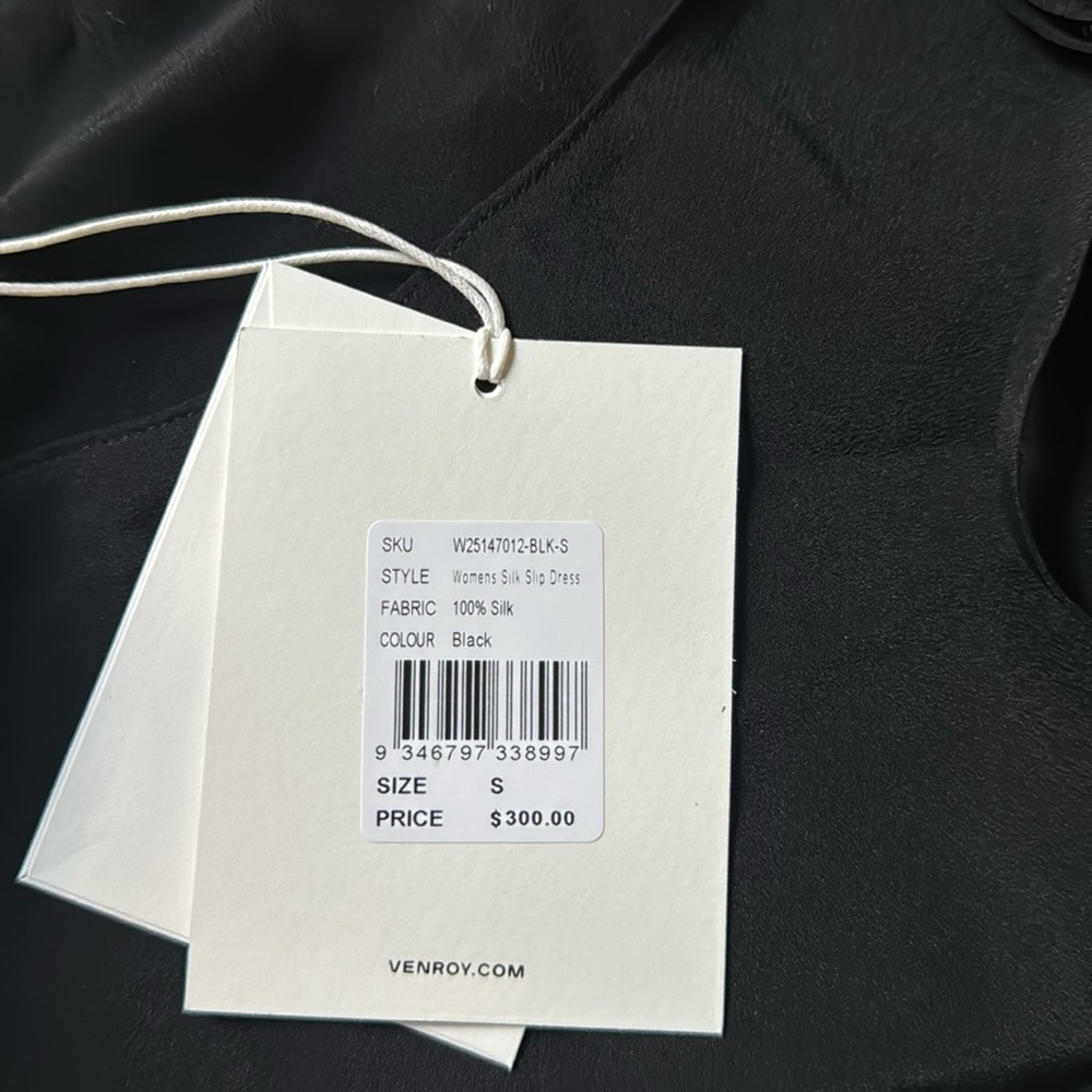 VENROY SILK SLIP DRESS - Picture 2 of 4
